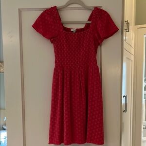 Madewell Red Mini Dress